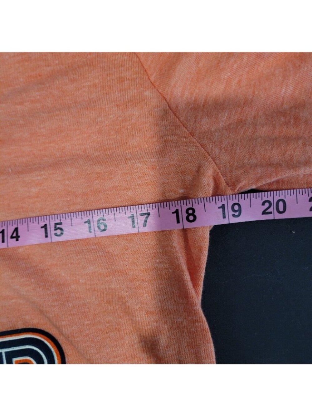 NWT Scoop Neck T Shirt Womens Large Orange Denver Broncos Super Bowl XLVIII NFL - Picture 7 of 9